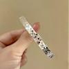 Shui Bing Bing Women's Super Flash Silver Bracelet - Stylish Gift for Bestie or Girlfriend