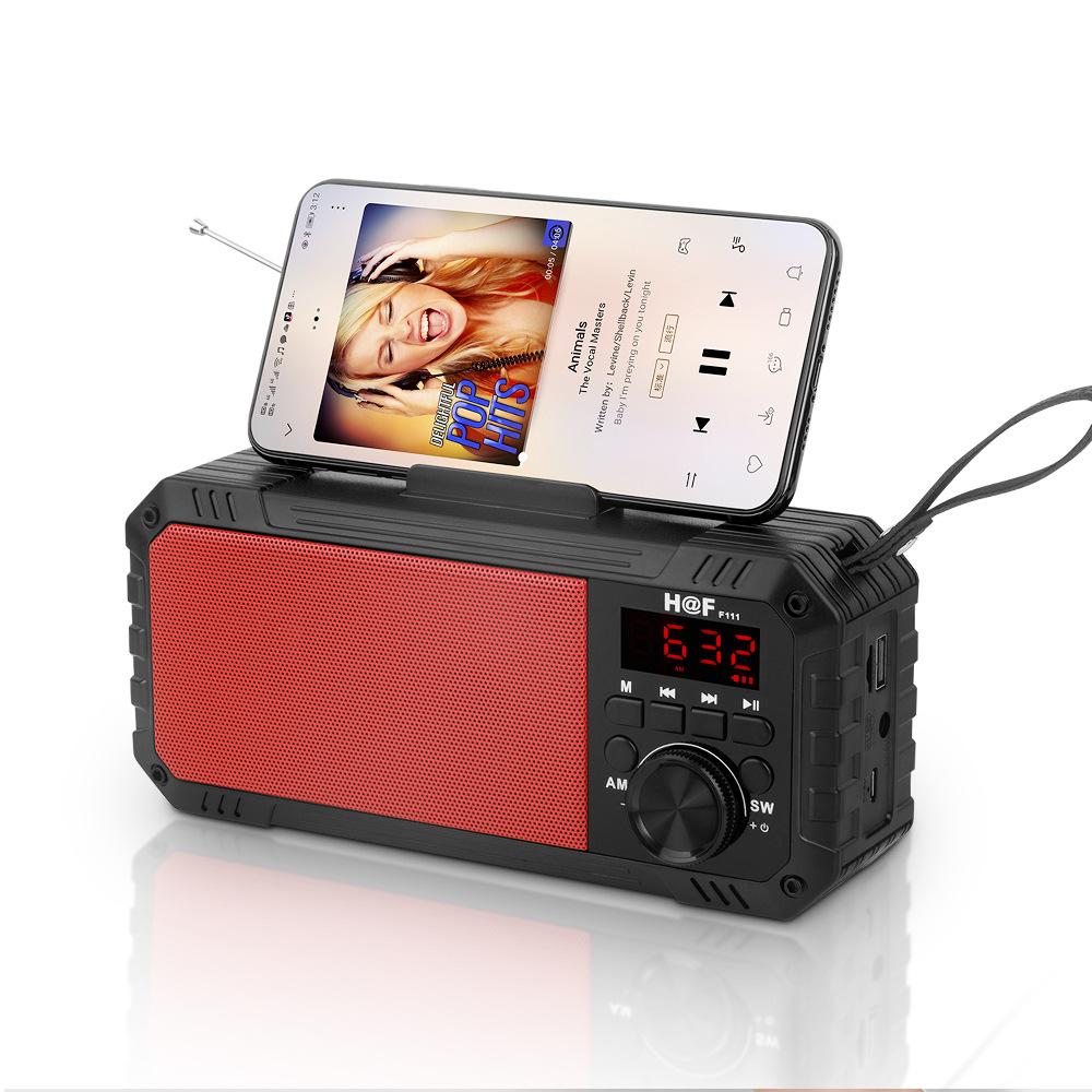 FM-радио Bluetooth 5,0 динамик портативное мини-радио для пожилых людей HiFi TF/USB MP3-плеер поддерживает запись в наушниках
