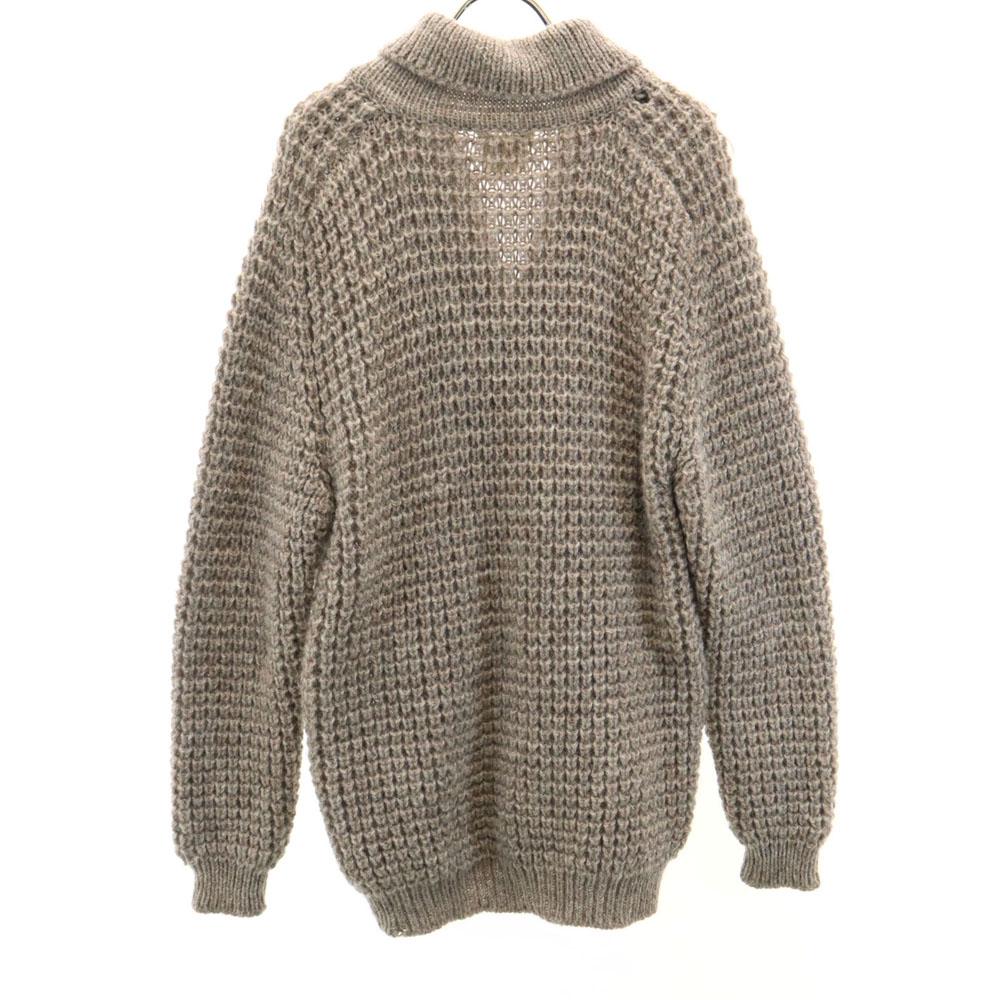 80-е 90-е Сделано в Ирландии Старый свитер с длинным рукавом M Вязаный Gurege Женский Б/У