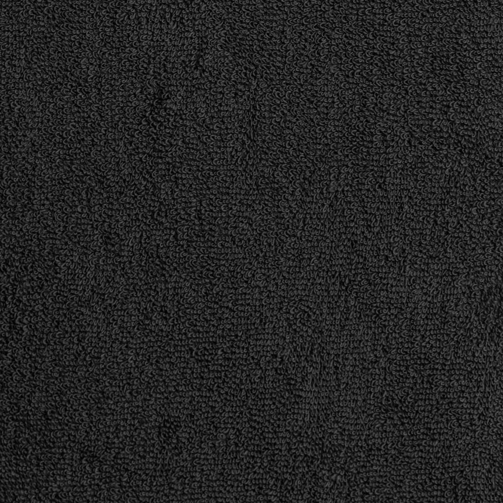 Fitted Terry Sheet D91 220X200X20 Black 1 Pc