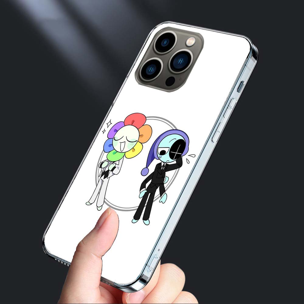 Чехол для телефона Dandys World Game для iPhone 16E 15 Pro 14 Plus 17E 16 17 Pro Max Air 11 12 13 Mini Ударопрочный Capa Милый Чехол TPU