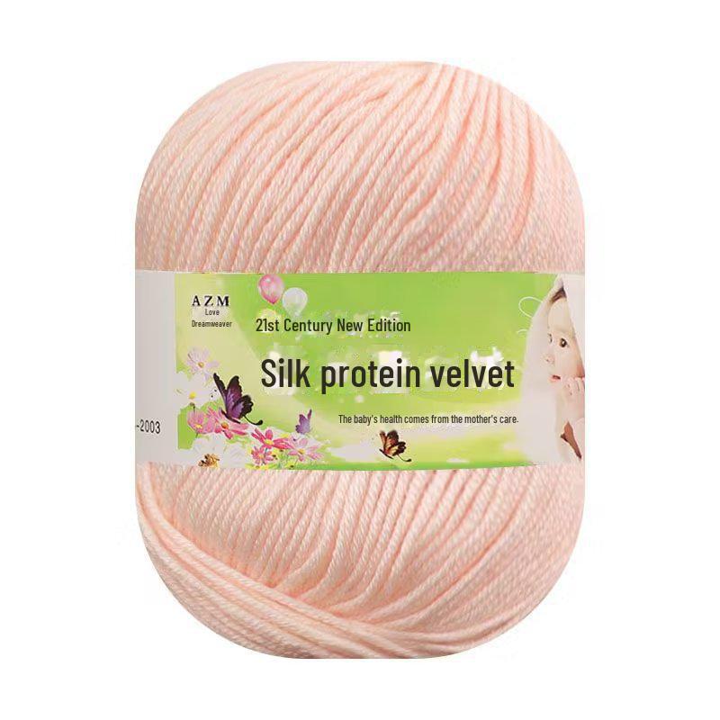 Детская пряжа из 6 нитей для ручной вязки свитеров, кукол, шарфов, тапочек.. Акриловый материал.