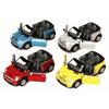 KiNSMART Mini Cooper S Convertible, 5089D - 1/28 Scale Diecast Model Toy Car Set of 4