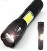 Strong tactical flashlight military zoom rechargeable ip67 searchlight father's day