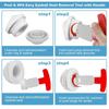 Stainless Steel Pool Spa Jet Removal Tool Ergonomic Handle for Easy Eyeball Fitting SP1419T Convenient Storage and Use