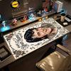 Elvis Presley Customize Text Mouse Pad Keyboard Pad Computer Desk Mat Non-Slip Rubber Bottom Office Desk Accessory
