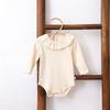 Pure Cotton Summer Baby Girl Bodysuit Skin-Friendly Boneless Design Baby Cotton Skirt Bodysuit Breathable Simple Comfortable