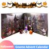 Halloween Gnome Advent Calendar 2025 Countdown Calendar with Surprise Toys Halloween Countdown Calendar Collectible Figures Gift
