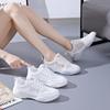 Модные женские кроссовки на вулканизированной платформе, повседневные дышащие туфли, женские осенние кроссовки на каблуках, нескользящие вулканизированные туфли