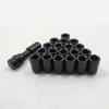 Black Anti-Theft Lug Nuts with Socket Removal Key