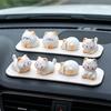 Миниатюрная фигурка кошки из смолы Yousheng, милые модели животных-кошек, миниатюрные украшения для топпера торта, микро-ландшафта, кукольного домика, сада, дома, стола