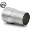 Exhaust Adapter Connector 2" ID To 2.5" ID, A-KARCK Exhaust Pipe Reducer 4" Overall Length 304 Stainless Steel