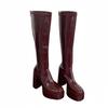 High-heeled French Knee-length Boots Women's Boots Autumn 2025 New Spice Girl High-end Knight Boots