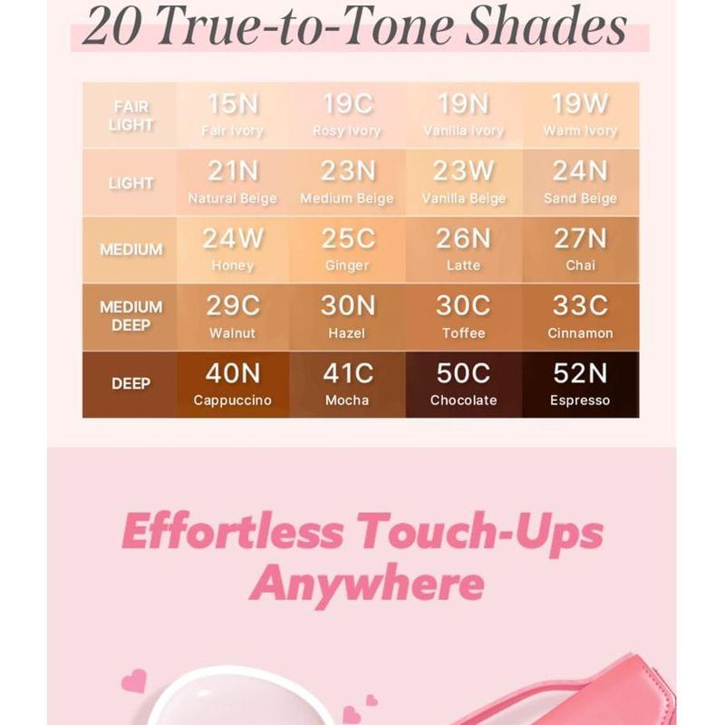 Milk Touch - All-day Skin Fit Milky Glow Cushion - 20 Цветов