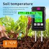 6-in-1 Soil Fertility Detector LCD Screen Garden Soil Analyzer  for Farm Soil Check