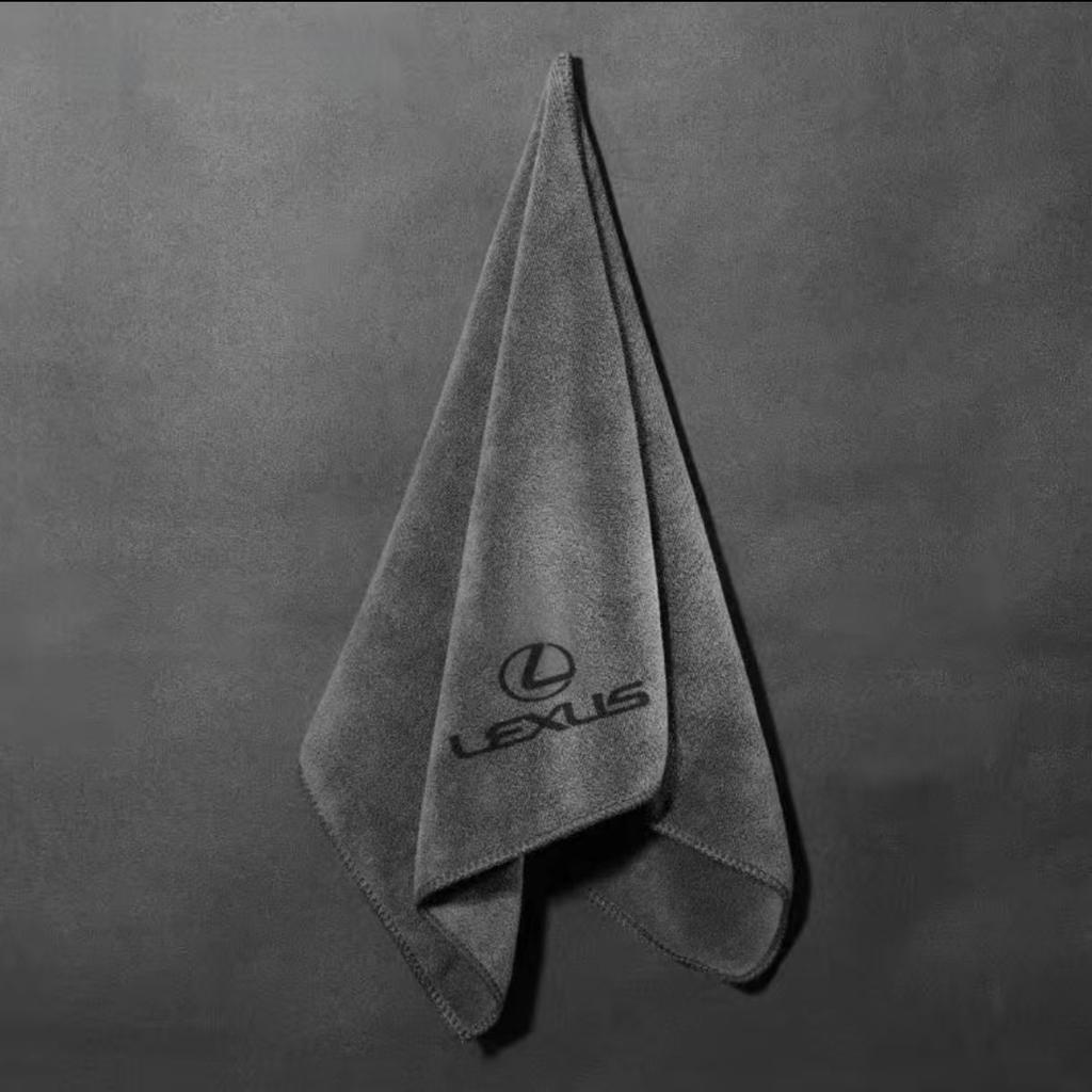 Микрофибровая полотенце с логотипом автомобиля Полотенца для мойки, чистки и сушки автомобиля Ткань для Lexus F SPORT ES RX NX LS UX LM LX GX LC RZ IS CT LBX IS300