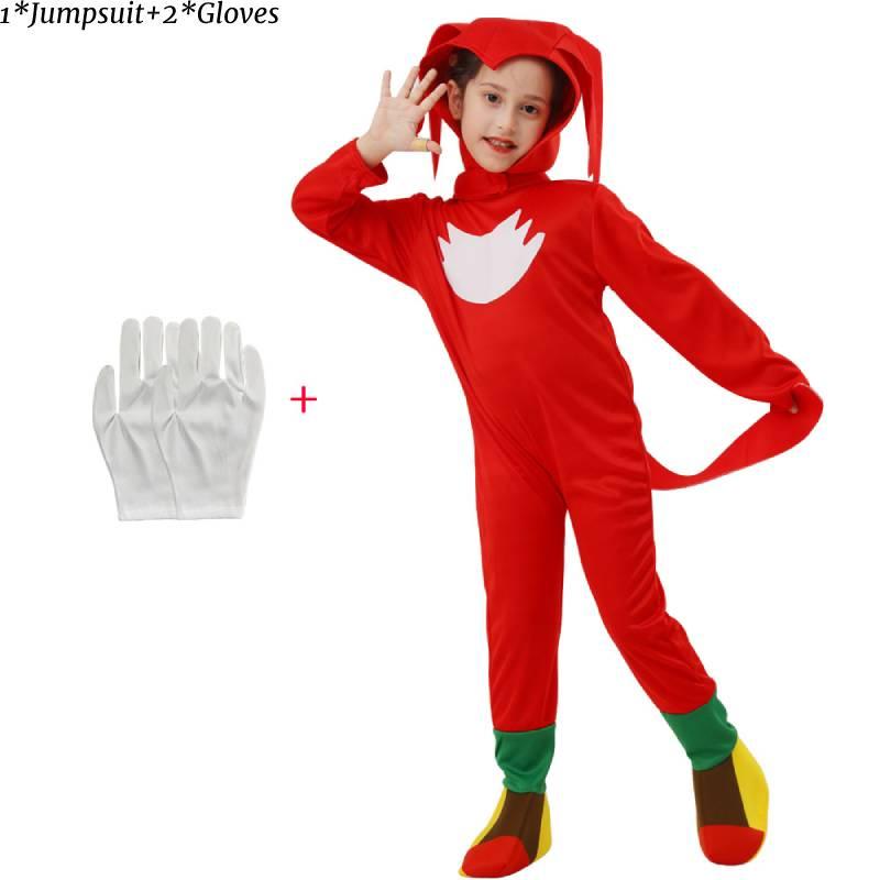 Stylish Blue Cosplay Costume Sonic Hedgehog Theme For Carnival Party