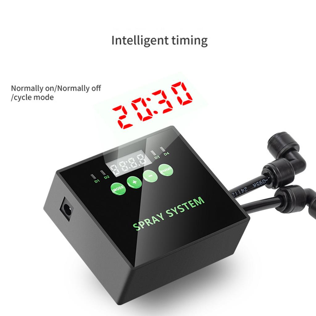 Reptiles Intelligent Sprays System Fogger Terrariums Humidifier Electronic Timer for Large Capacity Water Tanks