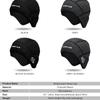 Winter Fleece Cycling Cap Windproof Thermal Skull Cap Cycling Helmet Liner Outdoor Sport Hat Running Skiing Motocycle Headwear