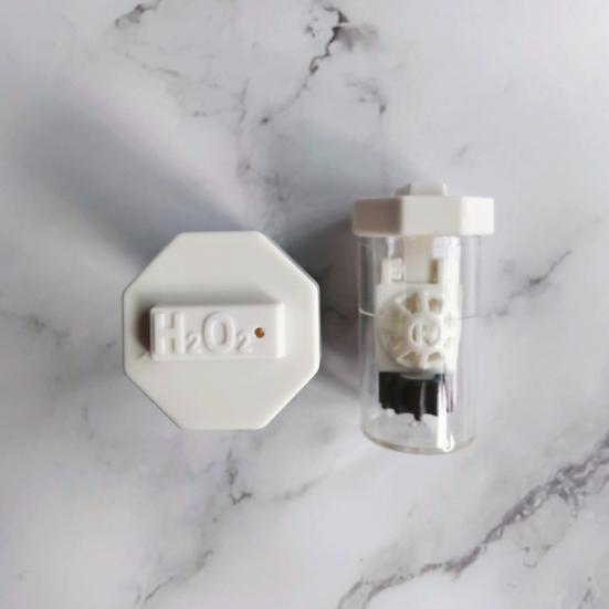 Hydrogen Oxygen Contact Lens Case Vented Universal Protective Container