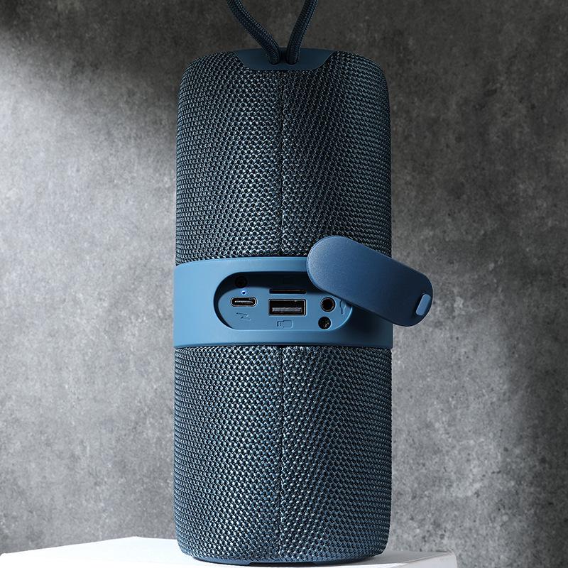 TG671 Светодиодный тканевый Bluetooth-динамик, портативный TWS со слотом для карт