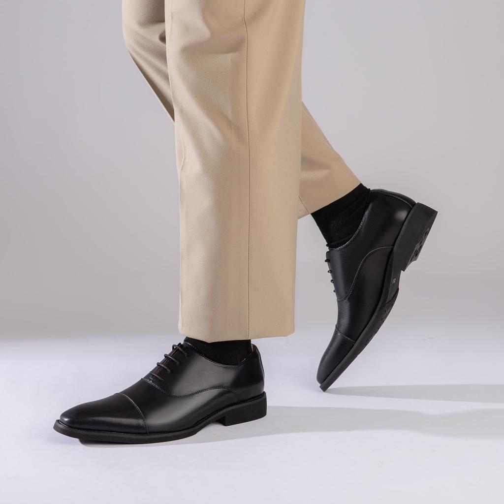 Деловая кожа, нет, может быть высокого качества, подлинная внутренняя часть, легко ходить, платье, прямое, высокое качество, черный [Foxlike] обувь, мужская обувь, шины, бег, мужская