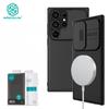 NILLKIN Магнитный чехол CamShield Pro для Samsung Galaxy S24 Ultra S24 S24 Plus, защитный чехол-слайдер, противоударная задняя крышка