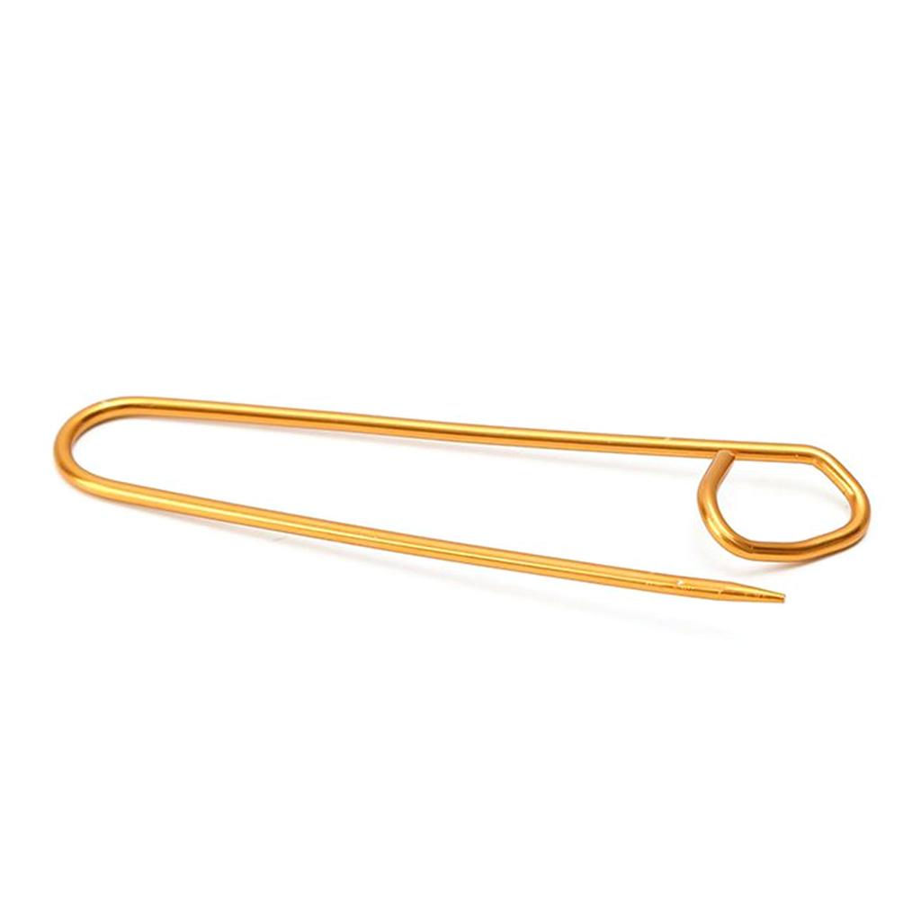 6 Pieces Knitting Stitches Holder Set Aluminum Yarn Stitches Holders Needle Markers Accessories for Knitting Notions