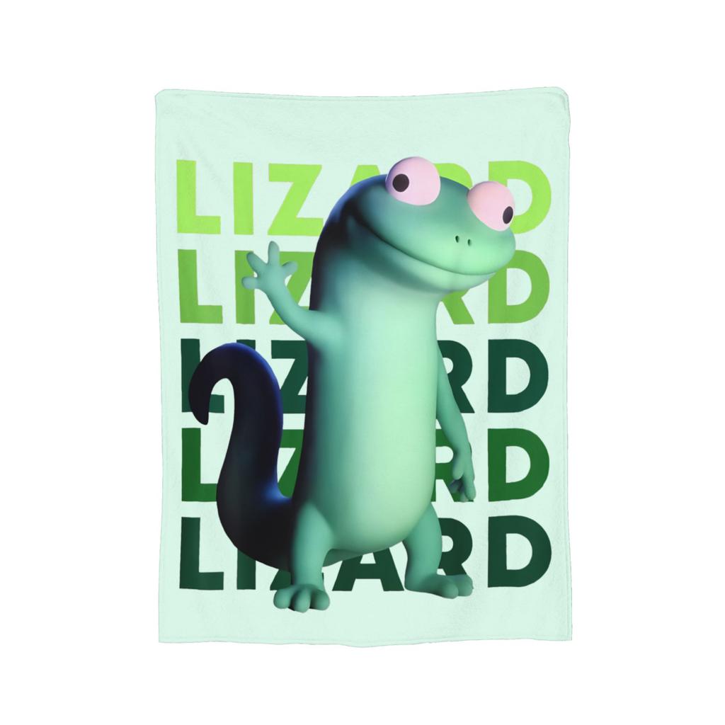 Hoppers Cute Tom Lizard  Retro  Blankets  Flannel Throw Blankets Bedroom Sofa Decoration Ultra-Soft Warm Bedsprea ,