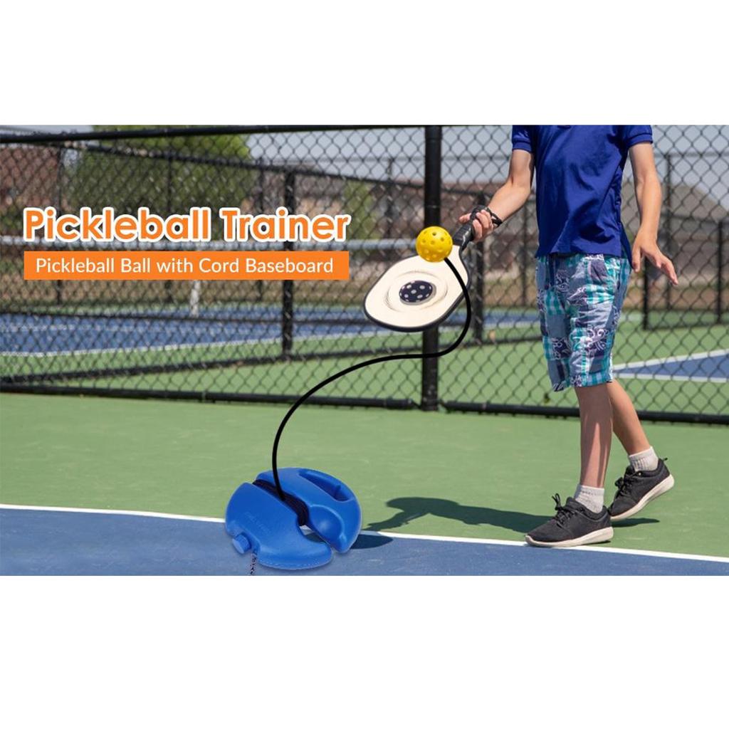 Pickleball Trainer Spare Ball Elastic String Color Box Package Holed Balls Pe High Elastic with Wire