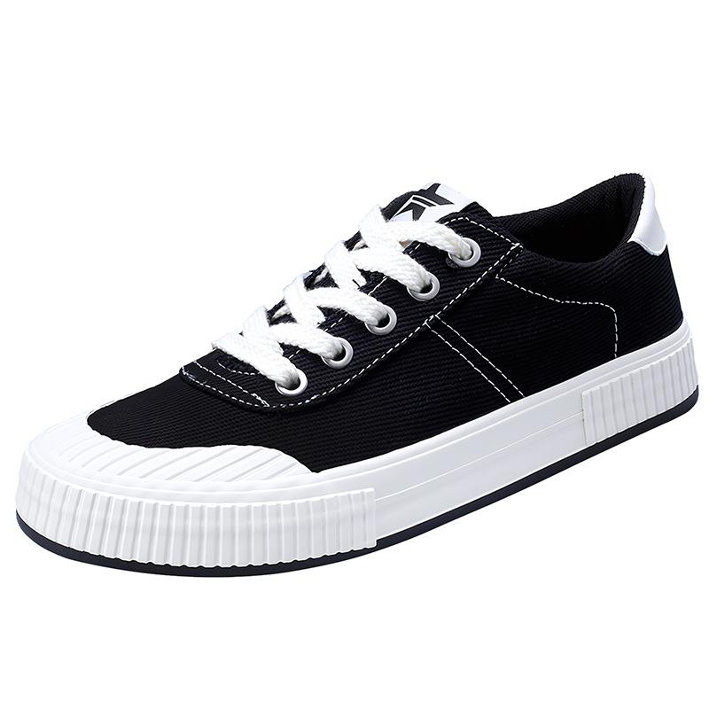 Новая весенняя мужская обувь, модная обувь, мужская парусиновая обувь, корейская универсальная модная повседневная обувь, дышащая удобная обувь