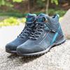 Водонепроницаемые ботинки по щиколотку, походная обувь для мужчин, кожаные нескользящие кроссовки для скалолазания, тактические ботинки для горного туризма