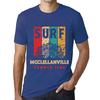 Men’s Vintage Tee Shirt Graphic T Shirt Surf Summer Time MCCLELLANVILLE Royal Blue
