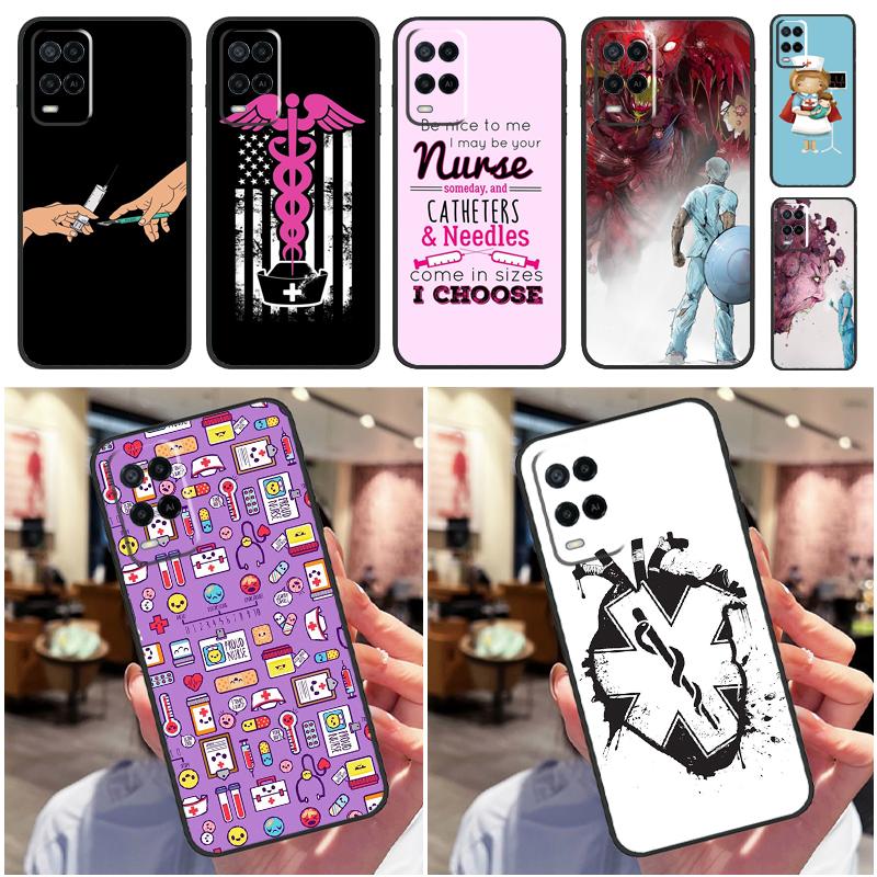 Medicine Doctor Nurse For Oppo A78 A98 A80 A40 A60 A18 A38 A58 A15 A17 A77 A74 A94 A54 A57S A16 A76 A96 Phone Case