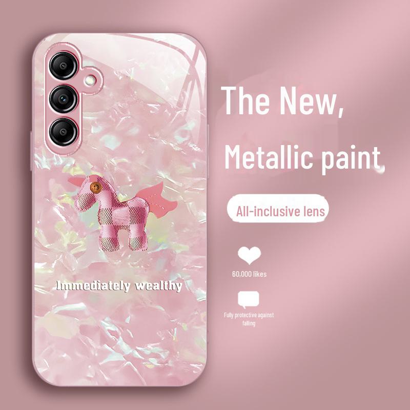 Чехол для мобильного телефона Samsung A14 Ragdoll Pony: A20 Liquid Glass, A30 Full Package, A32 Advanced FE Anti-Fall, дизайн Net Red