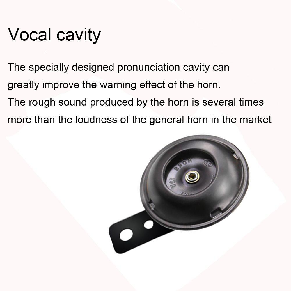 Waterproof Motorcycle Scooter Electric Vehicle Horn E-Bike Loudspeaker Super Loudly Refitting Parts