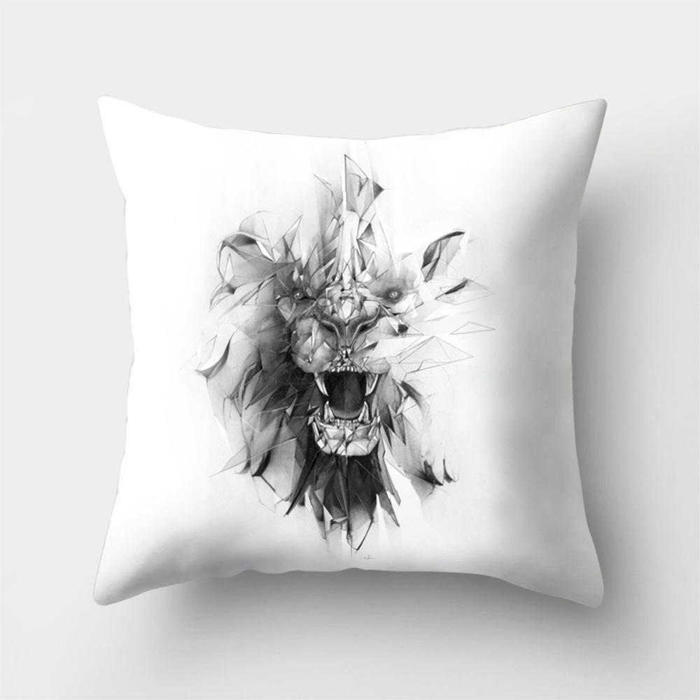 Polyester Sofa Pillow Case Creative Home Yiwu Pillow Car Cushion