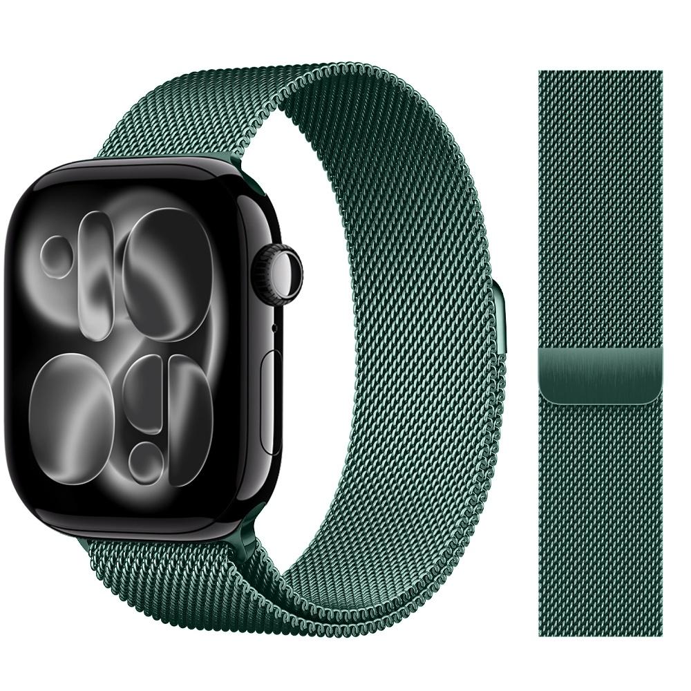 Миланская петля для ремешков Apple Watch 44 мм 46 мм 40 мм 45 мм 41 мм 42 мм браслеты iWatch серия 10 11 se 7 8 9 ultra 2 3