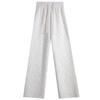Petite Fleece-Lined Rainbow Sticky Rice High-Waist Casual Knit Pants 