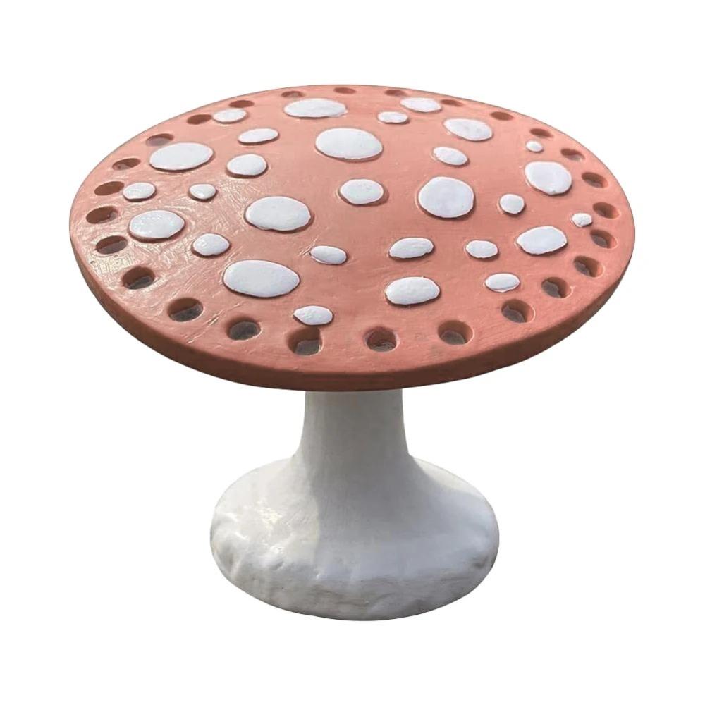 Handicraft Mushroom Earring Holder Resin Earrings Storage Rack  Jewelry Necklace