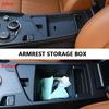 Ящик для хранения автомобильного подлокотника с нескользящим ковриком для перчаток, лоток для телефона, подходит для Alfa Romeo Giulia 2017-автомобильный интерьер