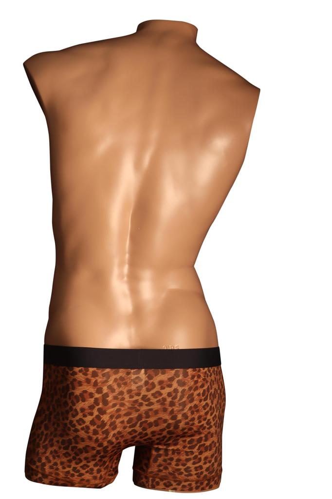 Grave Vault Panther Короткие боксеры Коричневые брифы, Мужские,