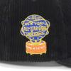 Newera newera cap LP 59FIFTY 14507933 NER35C2440 MLB New York Mets NYM Black Black 7 Corduroy SIDE PATCH ONSPOTZ Custom Made Hat Gokyu Fifty Newera
