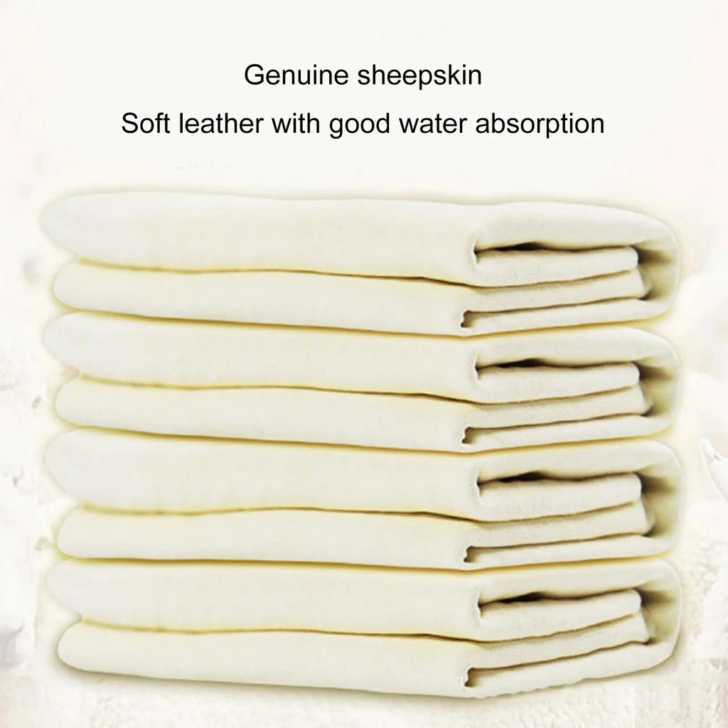 Натуральная тряпка для ухода за автомобилем из замши, тряпка для мытья из натуральной овчины, замша, ультра впитывающие быстросохнущие полотенца для аксессуаров для автомойки