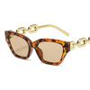Солнцезащитные очки 'кошачий глаз' квадратные женские мужские брендовые дизайнерские ретро модные женские мужские зеркальные пластиковые панк