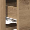 TV Cabinet 100 x 33 x 47 cm Artisan Oak Particleboard