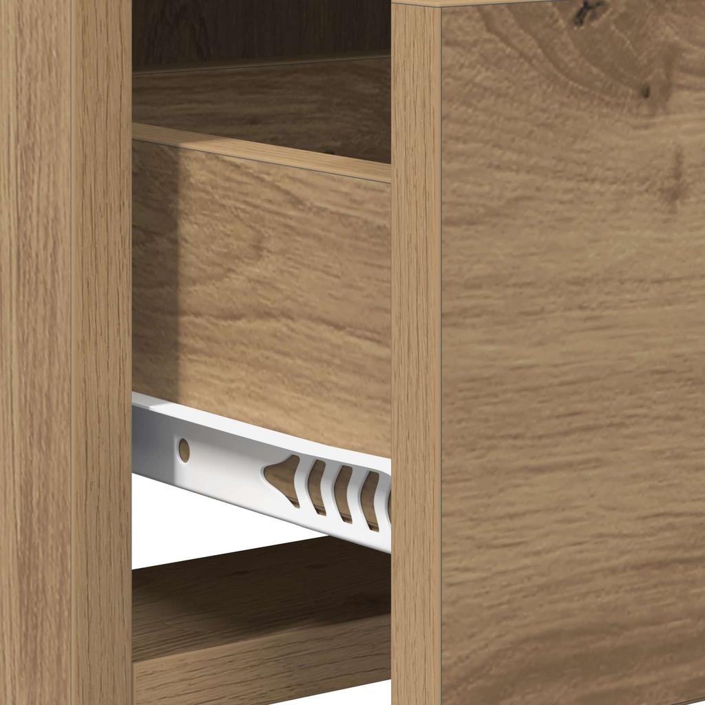 TV Cabinet 100 x 33 x 47 cm Artisan Oak Particleboard