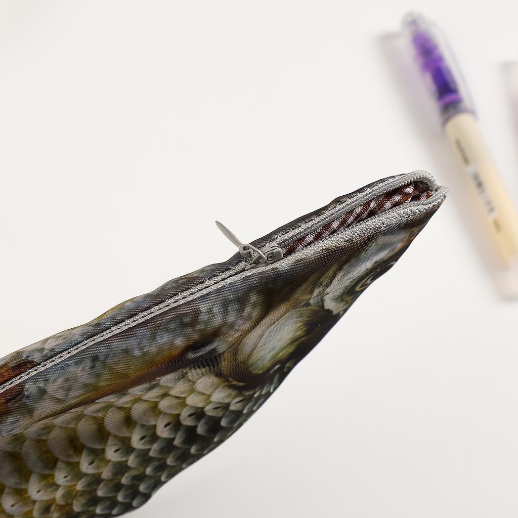 Креативный пенал с имитацией соленой рыбы, большая емкость, сумка для карандашей, забавные школьные пеналы, канцелярские принадлежности