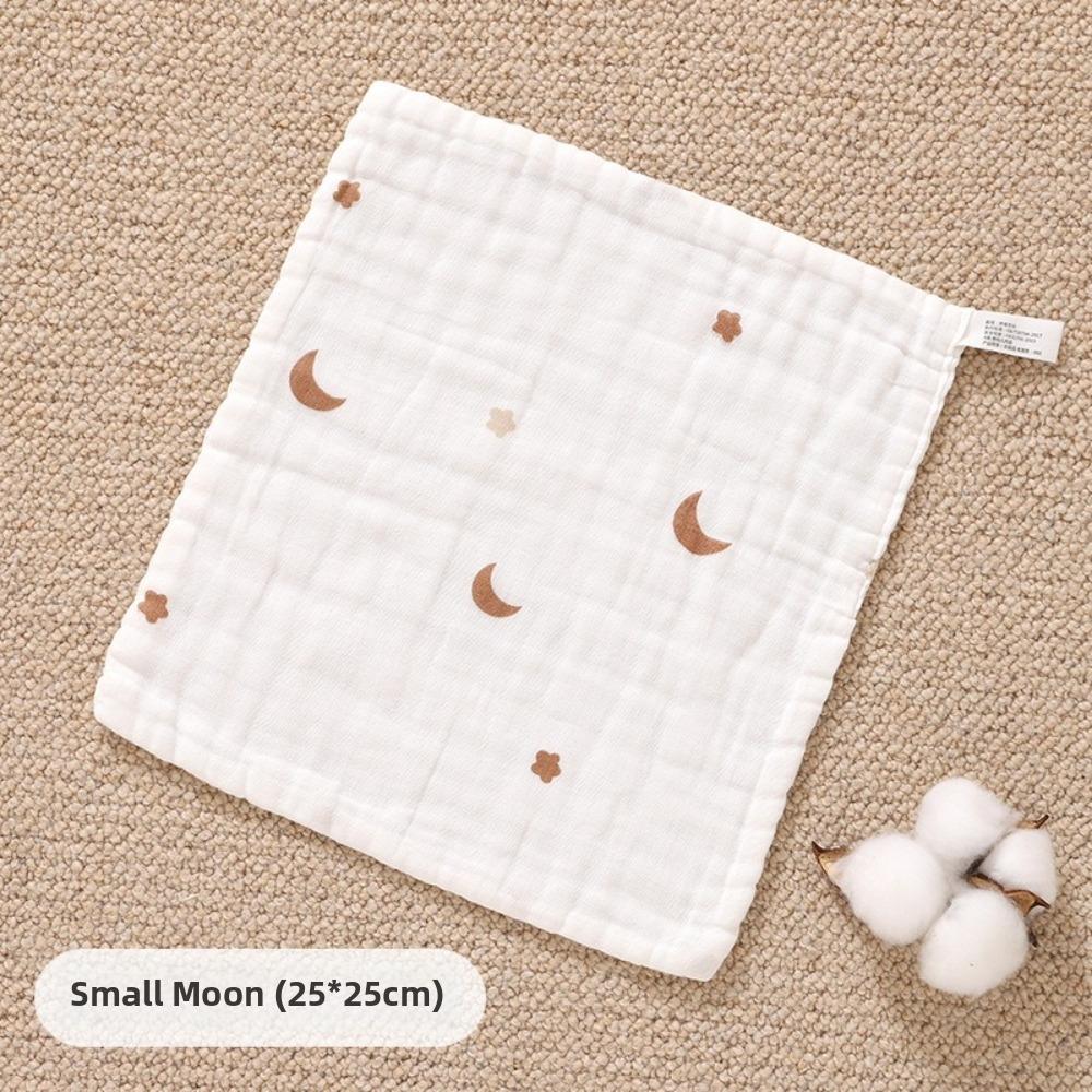 2PCS Embroidery Design Burp Cloth Small Square Newborn Bib Absorbent Baby Saliva Towels For Toddler