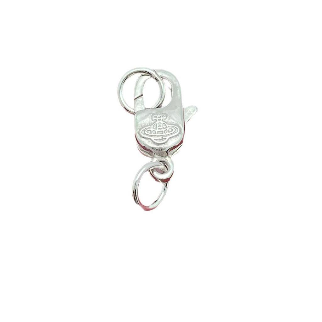 Замок-карабин из стерлингового серебра 925 пробы, соединитель для ожерелья и браслета